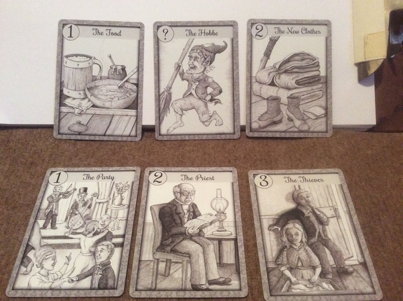 Hobbe manor playing cards